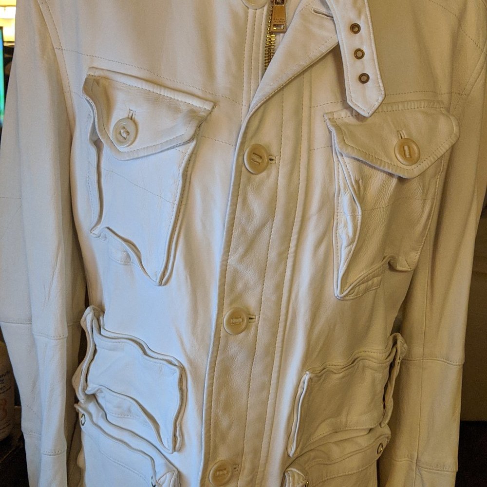 Ralph Lauren Genuine Leather Black Label Jacket